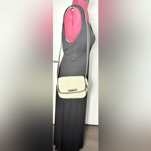 Frankie & Johnnie Beige Crossbody Bag